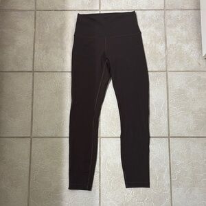 Lululemon Wunder Train Brown Leggings